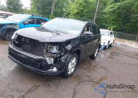 2016 Toyota Highlander Limited Platinum V6 from USA, damaged, VIN 5TDDKRFH4GS237563